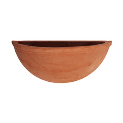 Smooth Wall Pocket in Terracotta